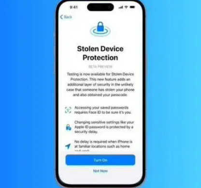高青苹果授权维修店分享被盗设备保护功能开启方法 